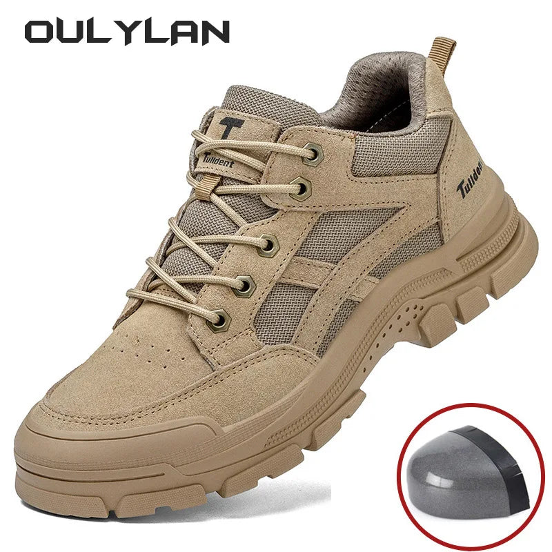 Work Shoes  With Steel Toe Cap  For Men & Women.