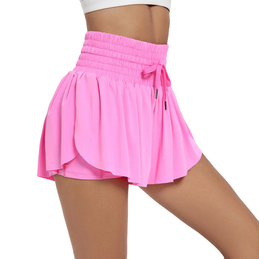 Flowy Athletic Shorts for Women .