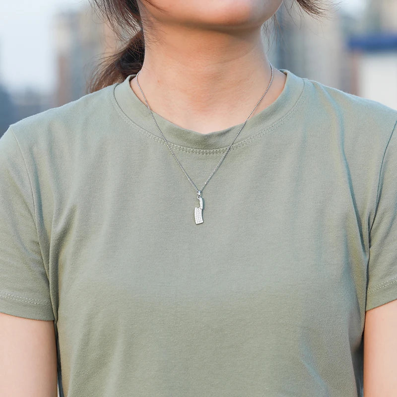 Top Quality Moissanite Star Pendant  with Necklace .