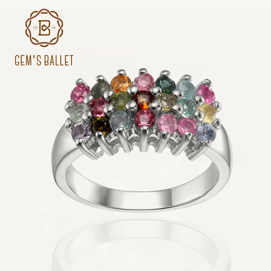 NEW natural Tourmaline  ring for women.