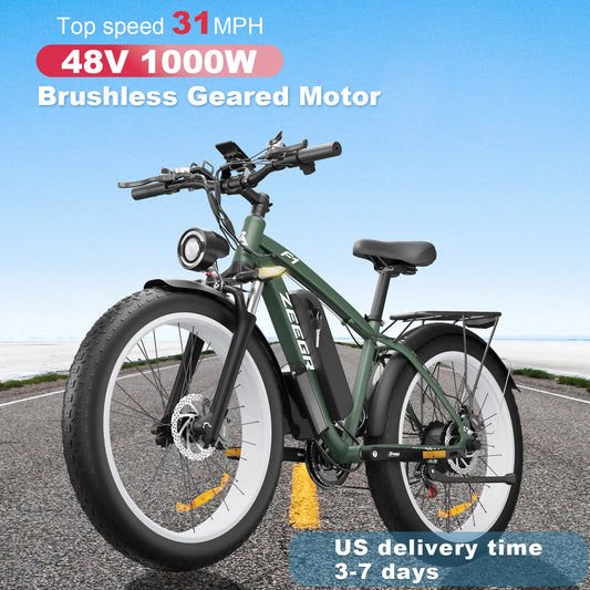 All Terrain Zeegr Fl 1000W Electric Bike.