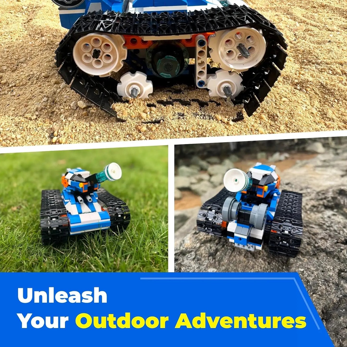 Apitor STEAM Robot Toy, 6-in-1 Robot Building Kit for Boys Age 8-12.