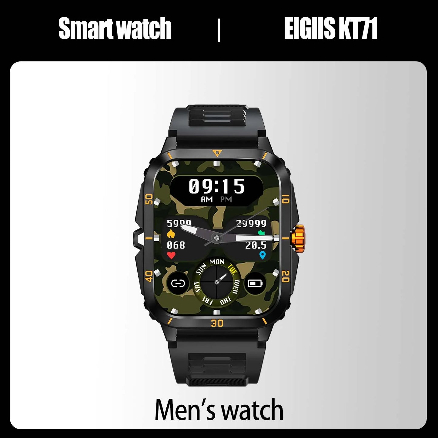 EIGIIS Smart Watch For Men.