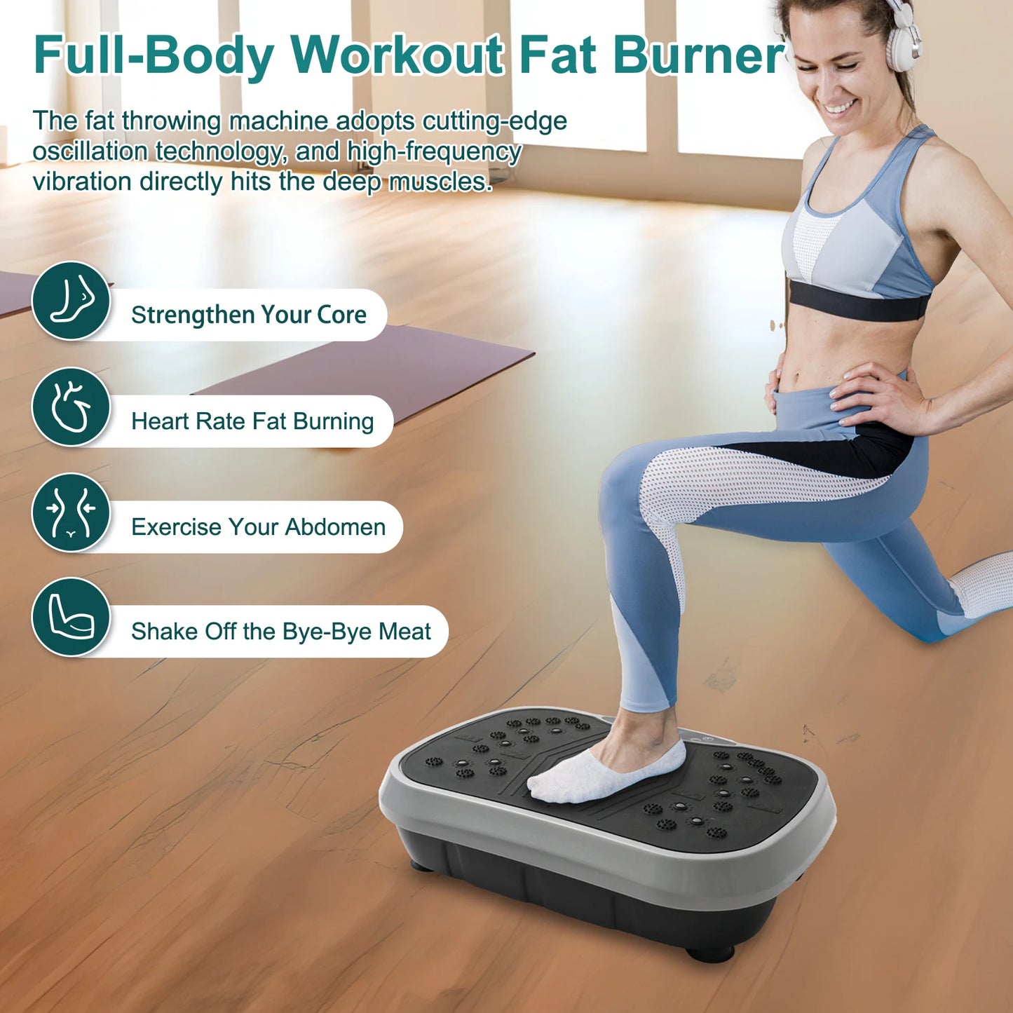 Vibration Plate Exercise Machine.
