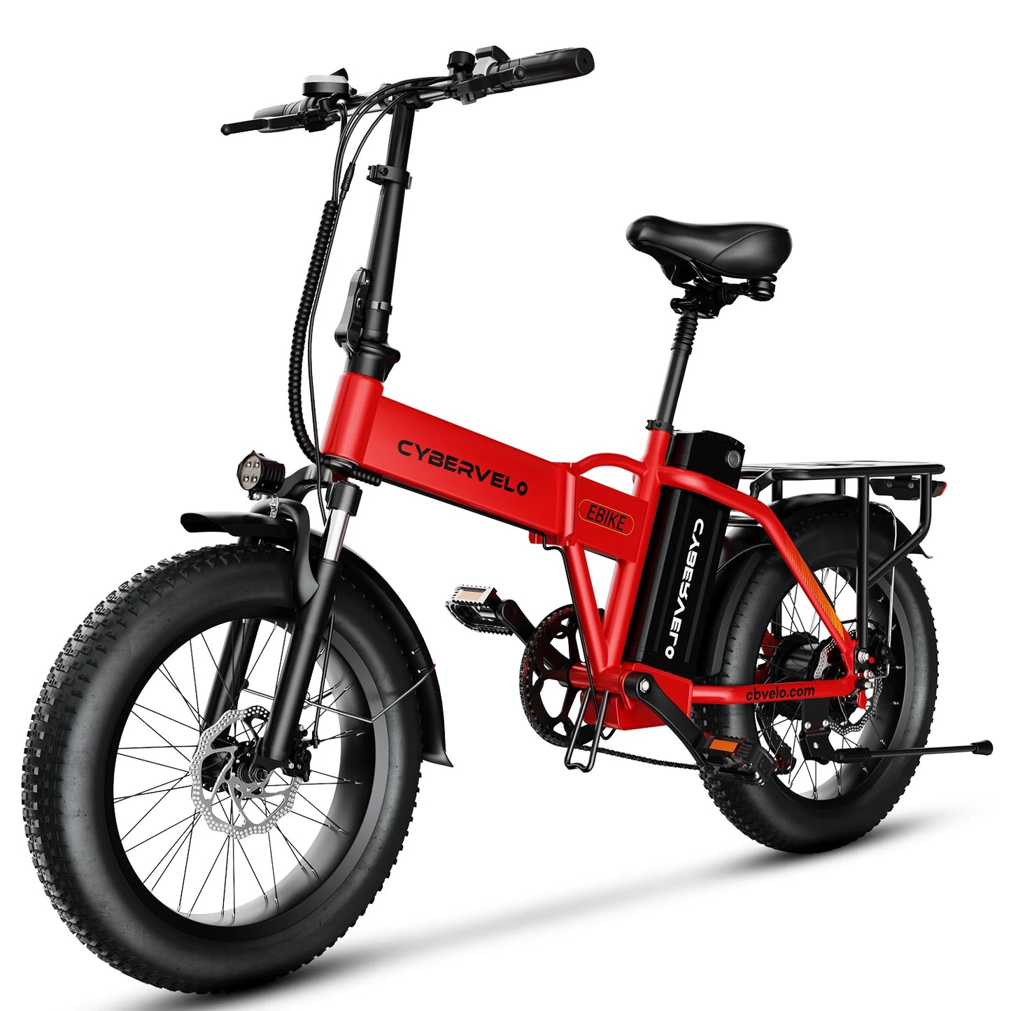 CYBERVELO 1000W Ebike For Adults With Removable Battery & 80 Miles Max Range.