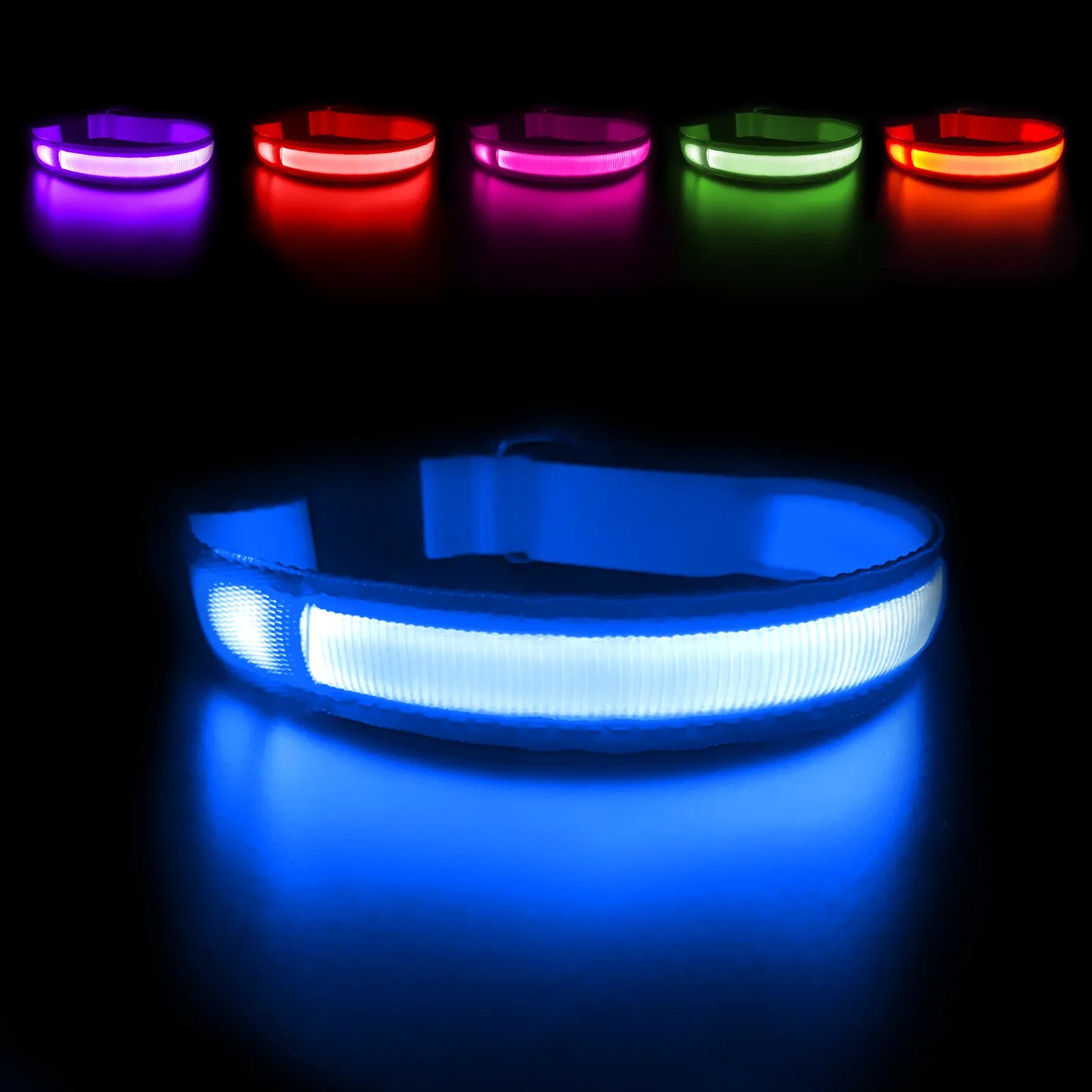 MASBRILL  waterproof   luminous dog collar.