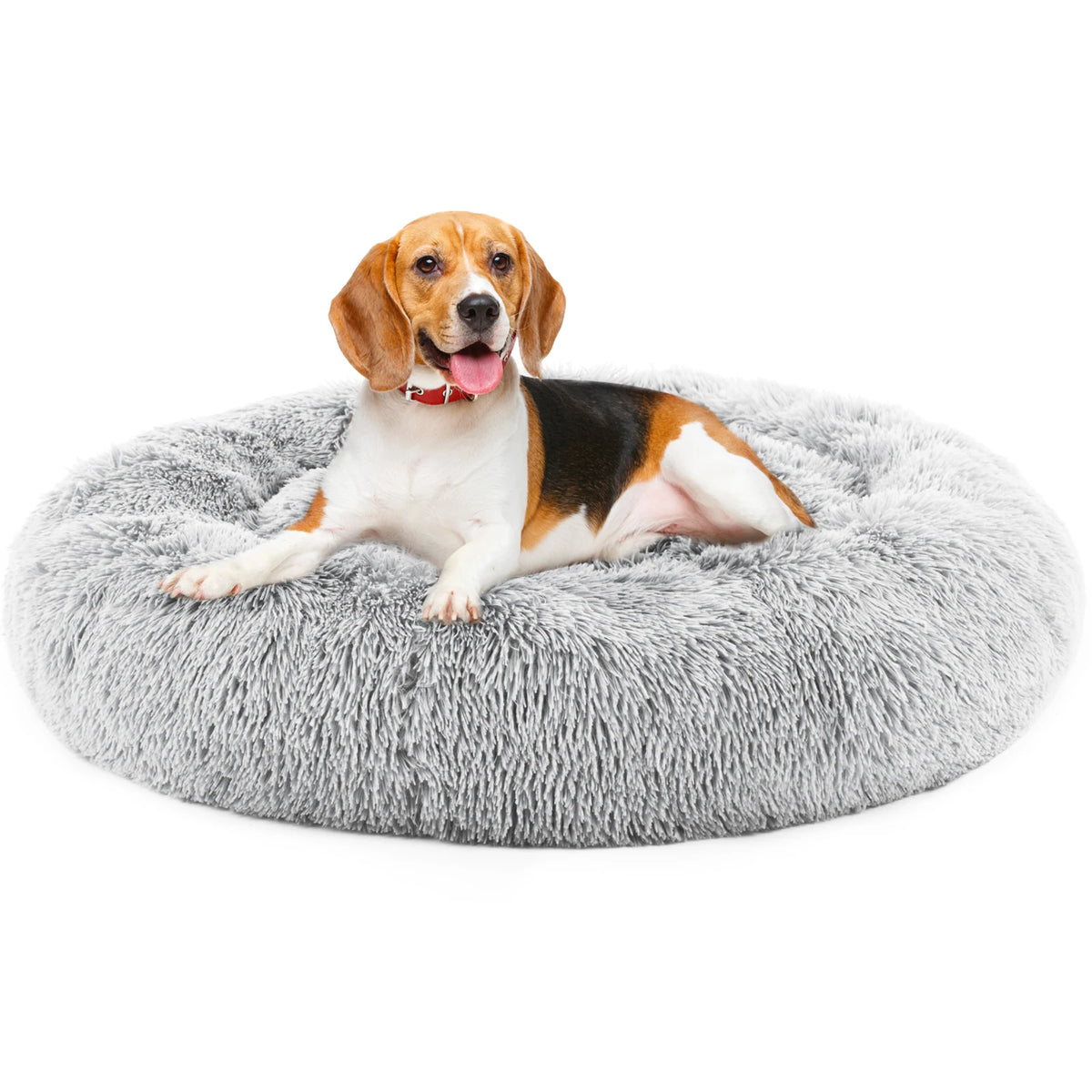 Washable JHK Calming Dog Bed for Medium to Large Dogs.