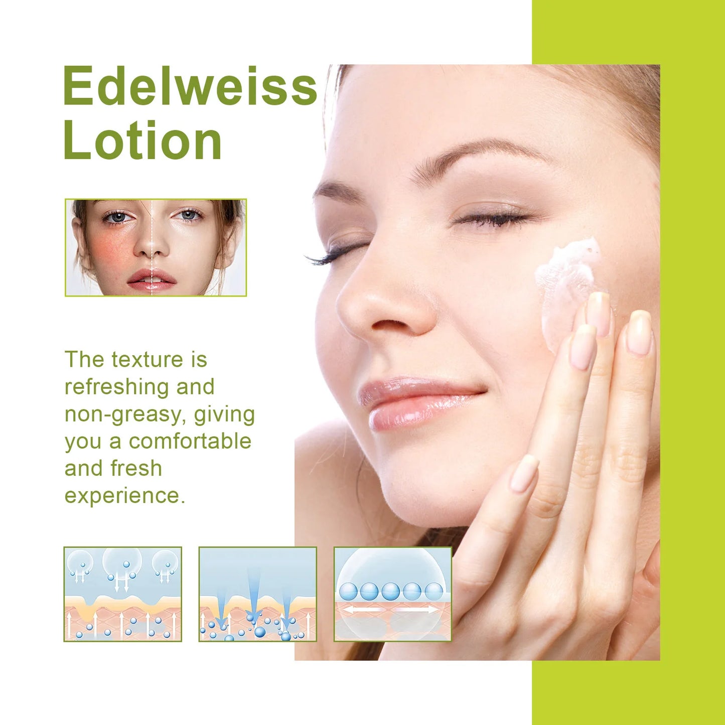 EELHOE Facial Moisturizing lotion that brightens  and tightens face.