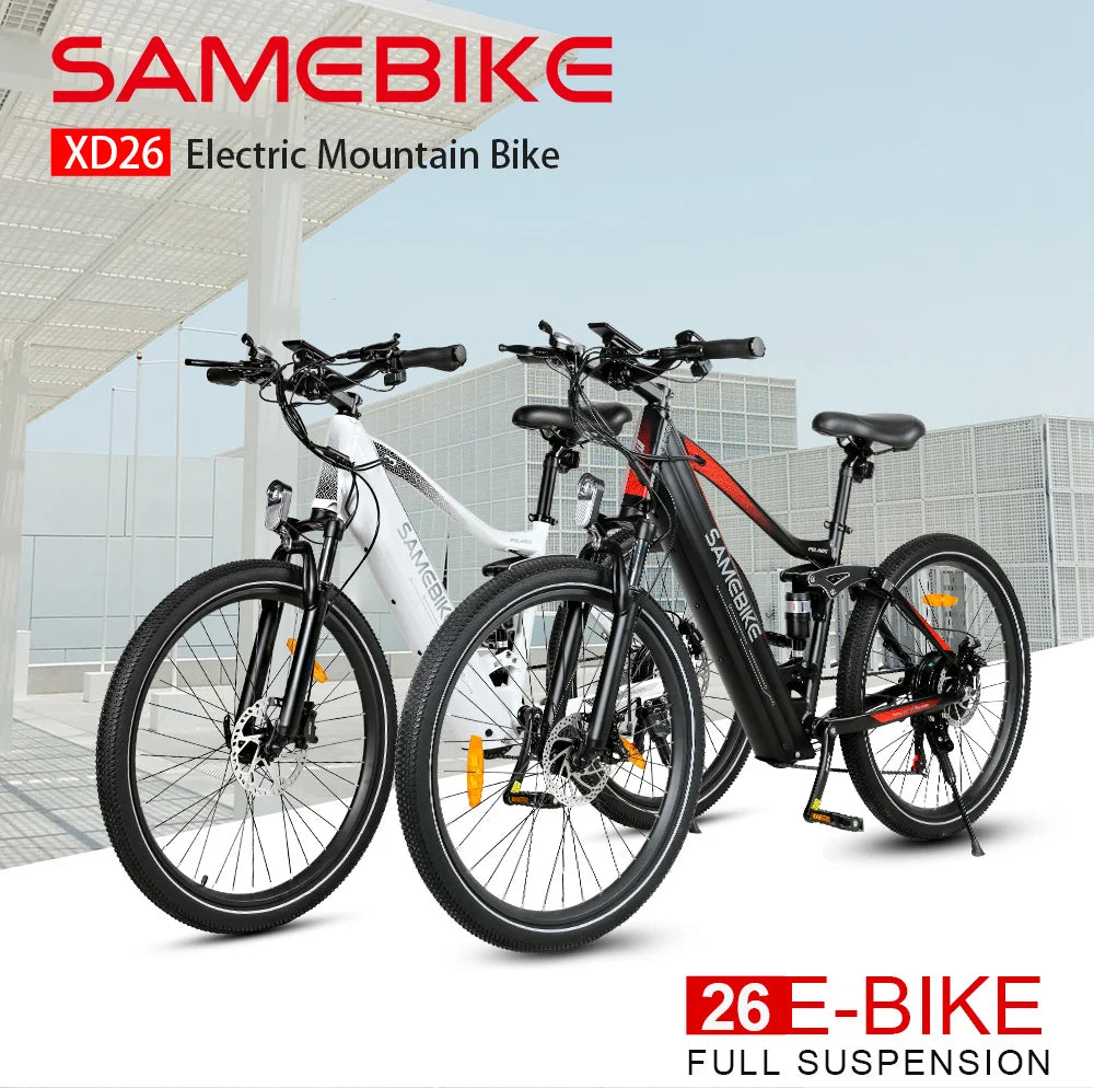 Samebike XD26 Electric Bicycle 26" for Adults.