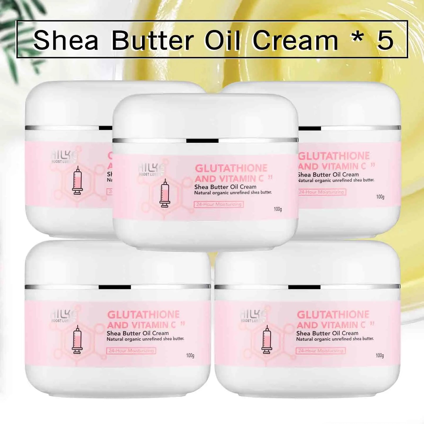 AILKE Brightening Skin Care Set, With Vitamin C, Glutathione, Reduce Spots & Moisturizes Skin.