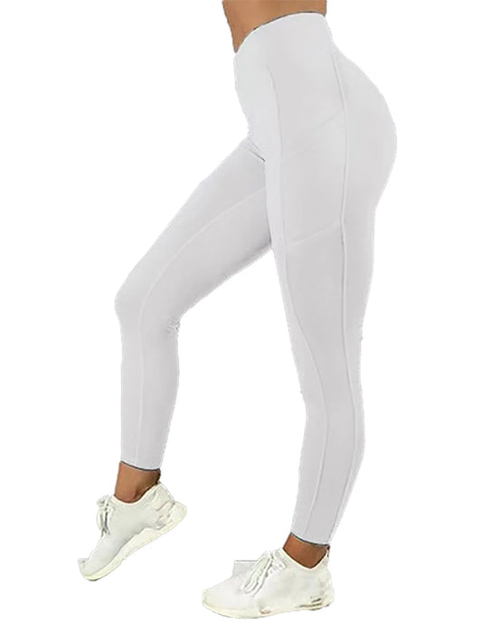 High Waist Yoga Leggings with Pockets For Women.