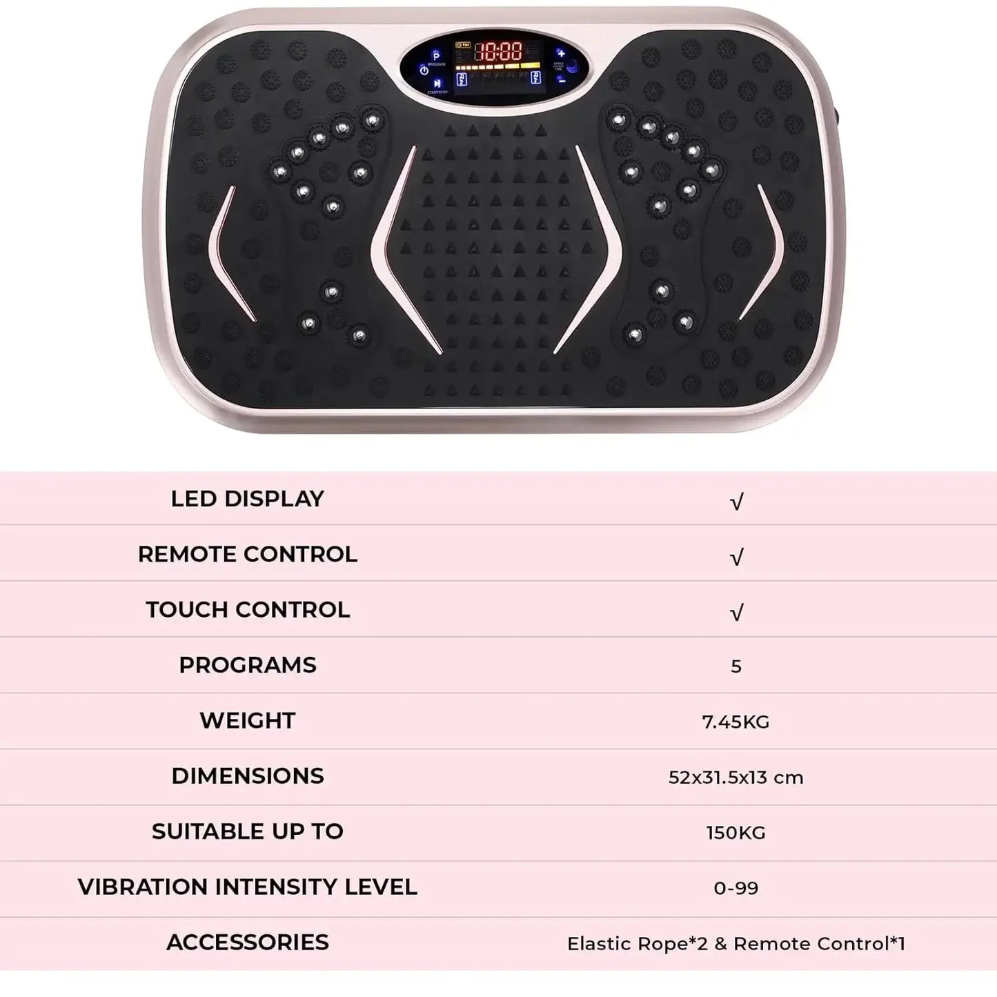 Vibration Plate, Full Body Exercise Machine
