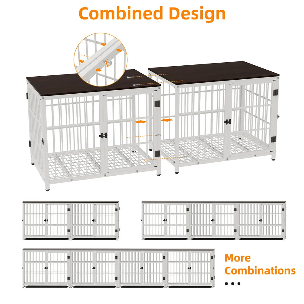 Large Wooden Dog Crate For Indoor.
