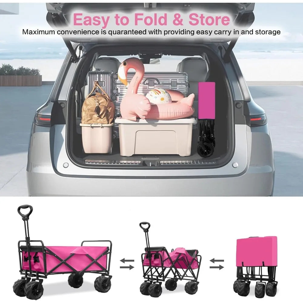 Collapsible & Foldable Wagon .