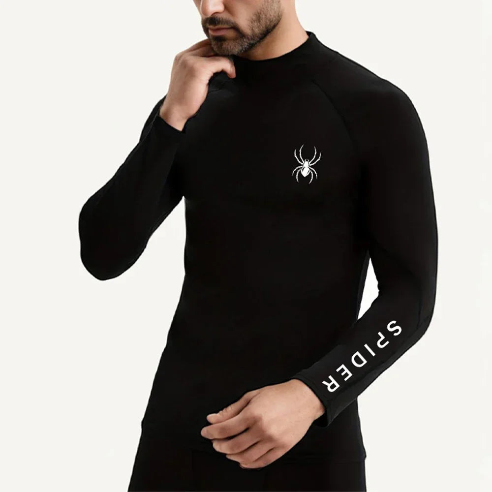 OLGLET Compression Long Sleeve Sport Shirts For Men.