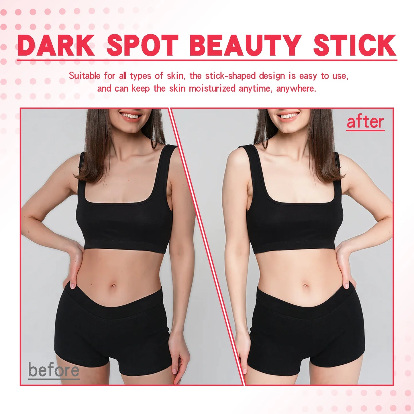 Moisturizing Whitening Underarm Stick.