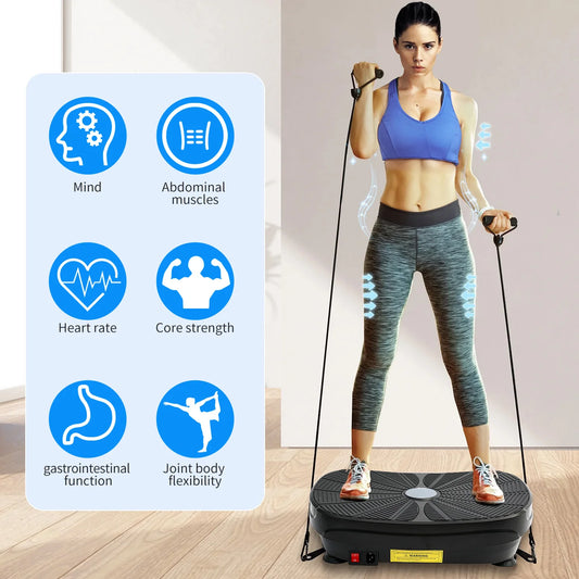 Vibration Plate Exercise Machine For  Whole Body Workout.
