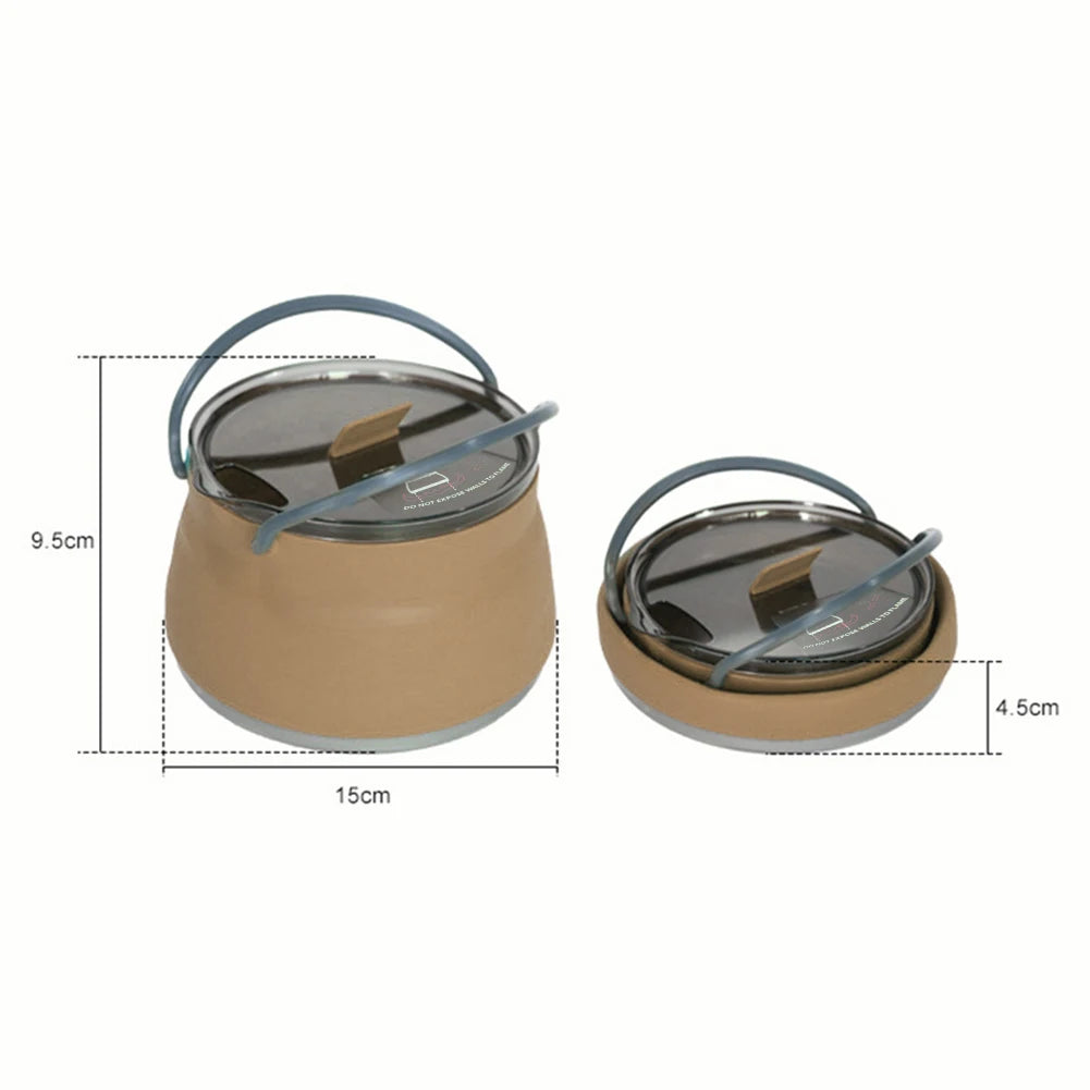 Foldable & Portable Camping Cook Pot.