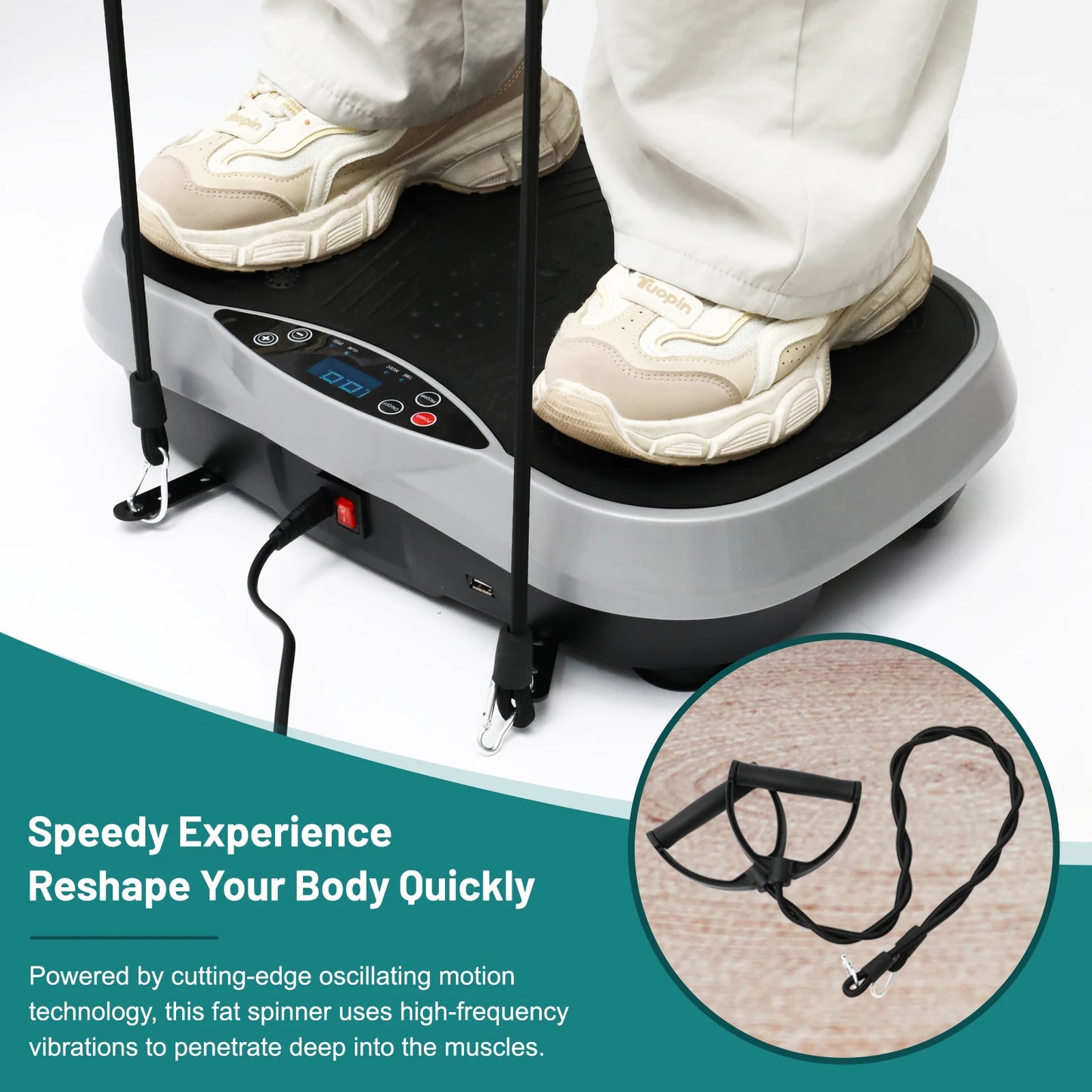 Vibration Plate Exercise Machine.