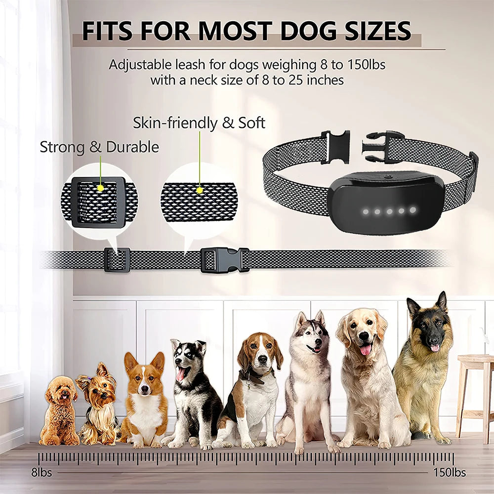 Smart Automatic Anti Barking Dog Collar.