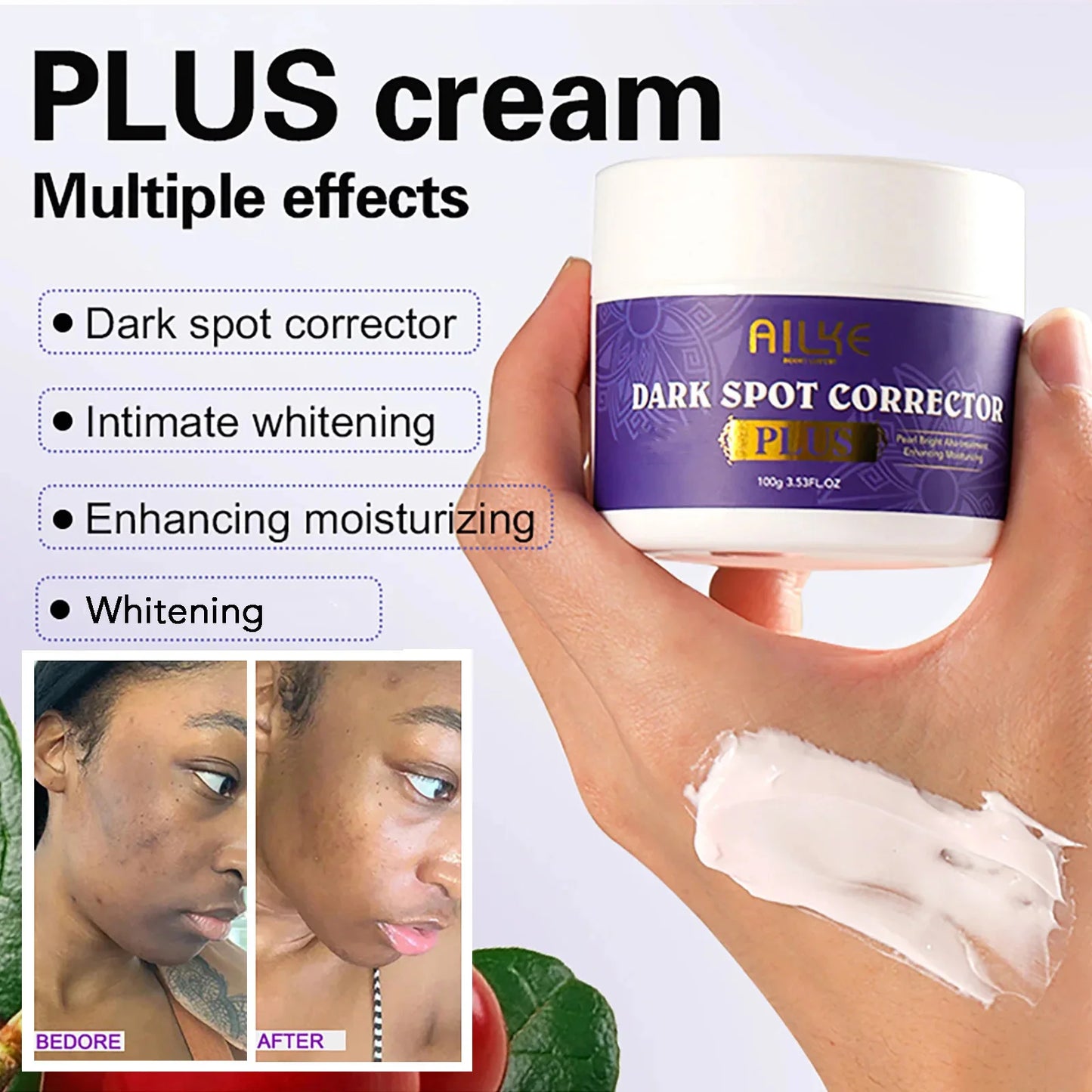 AILKE Glutathione Lighten Serum & Hydration.
