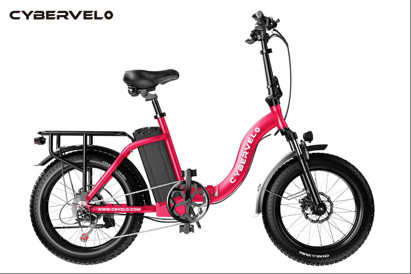 CYBERVELO 1000W Ebike For Adults With Removable Battery & 80 Miles Max Range.