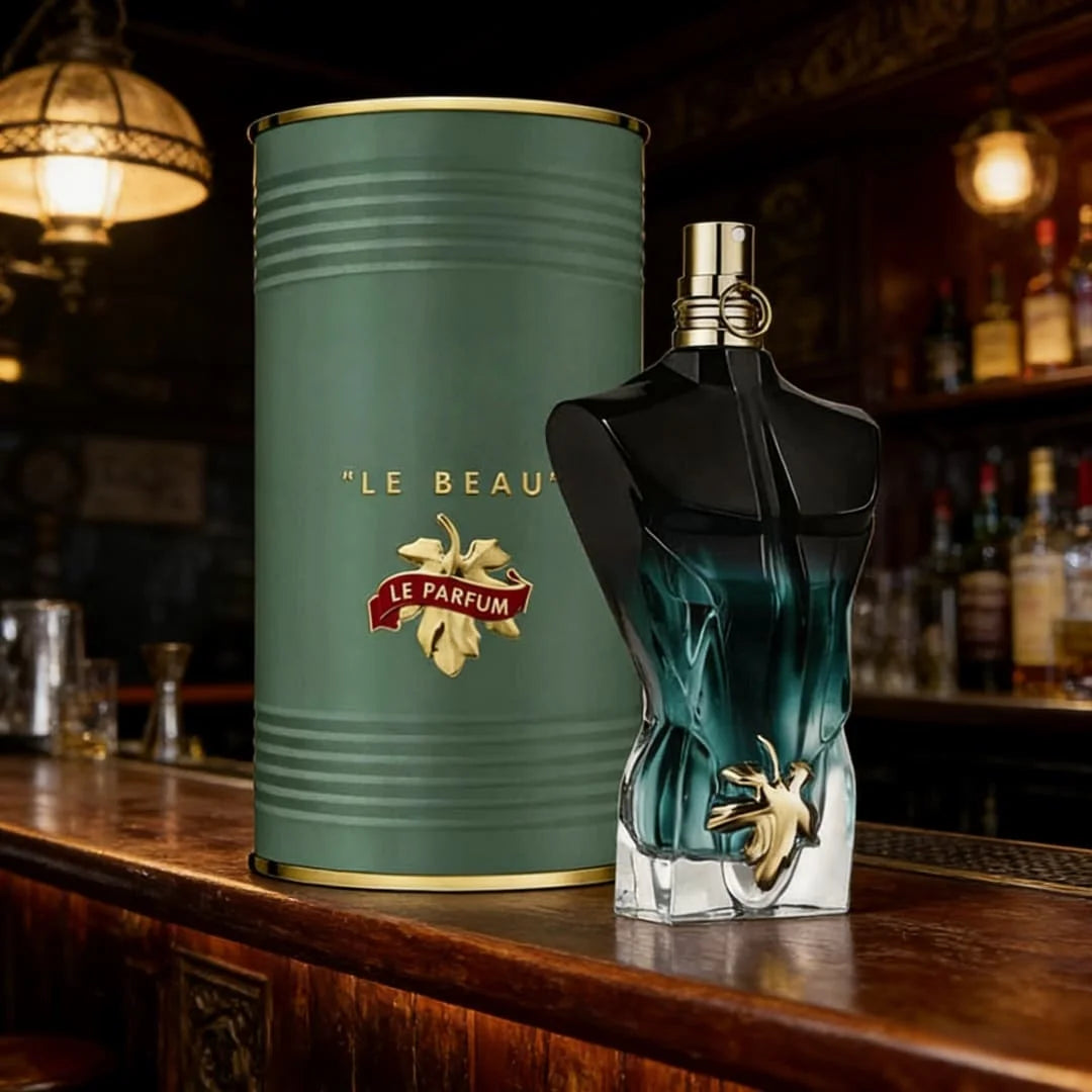 Jean Paul Gaultier Le Beau Le Parfum   Iconic Torso Bottle.