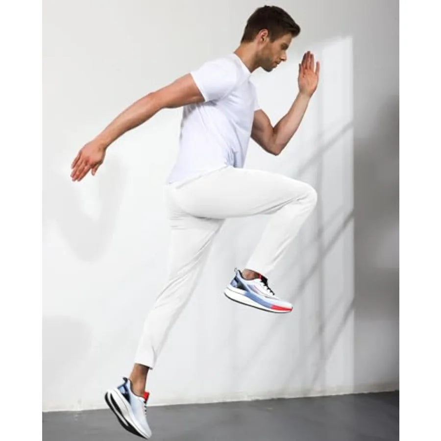 FOGFIRE Men's Sweatpants with Zipper Pockets For Fitness.