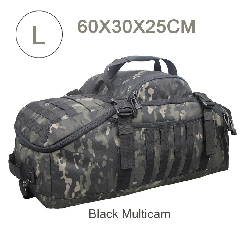 LQARMY 30L 45L 80L Outdoor Mountaineering Duffel Bag.