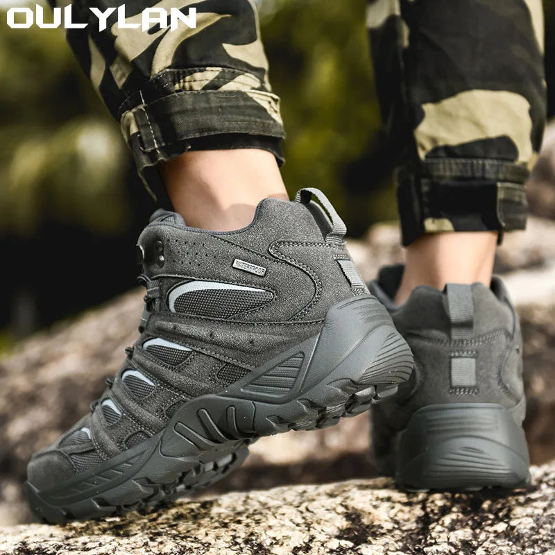 Oulylan Tactical, Breathable Boots for Men.