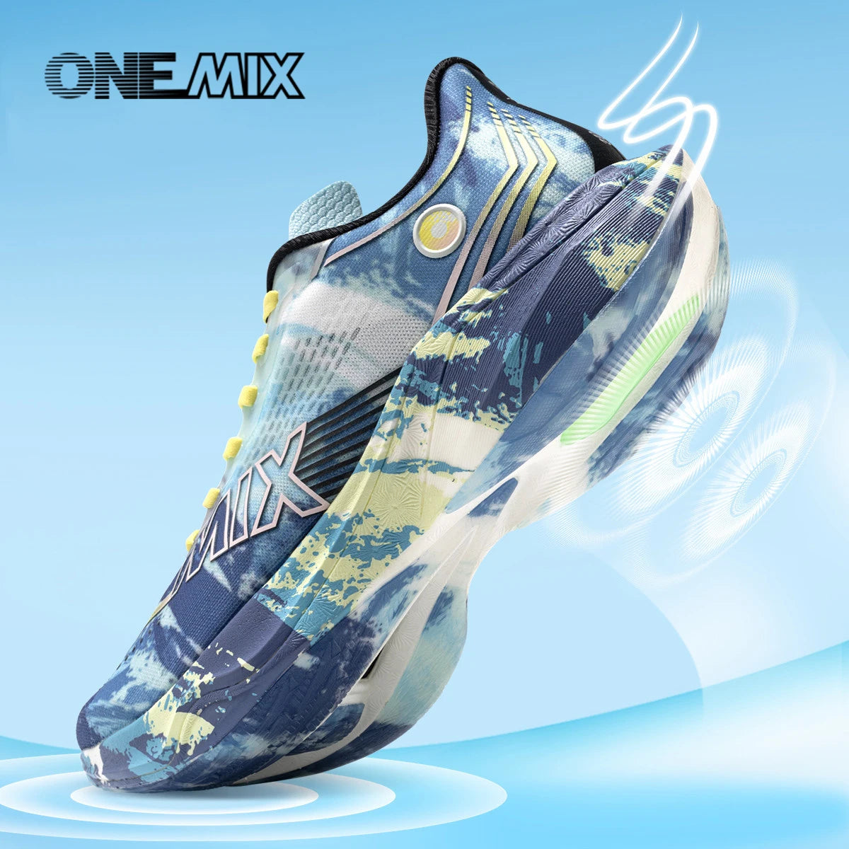 ONEMIX New Nylon Carbon Board Marathon Racing Shoes.