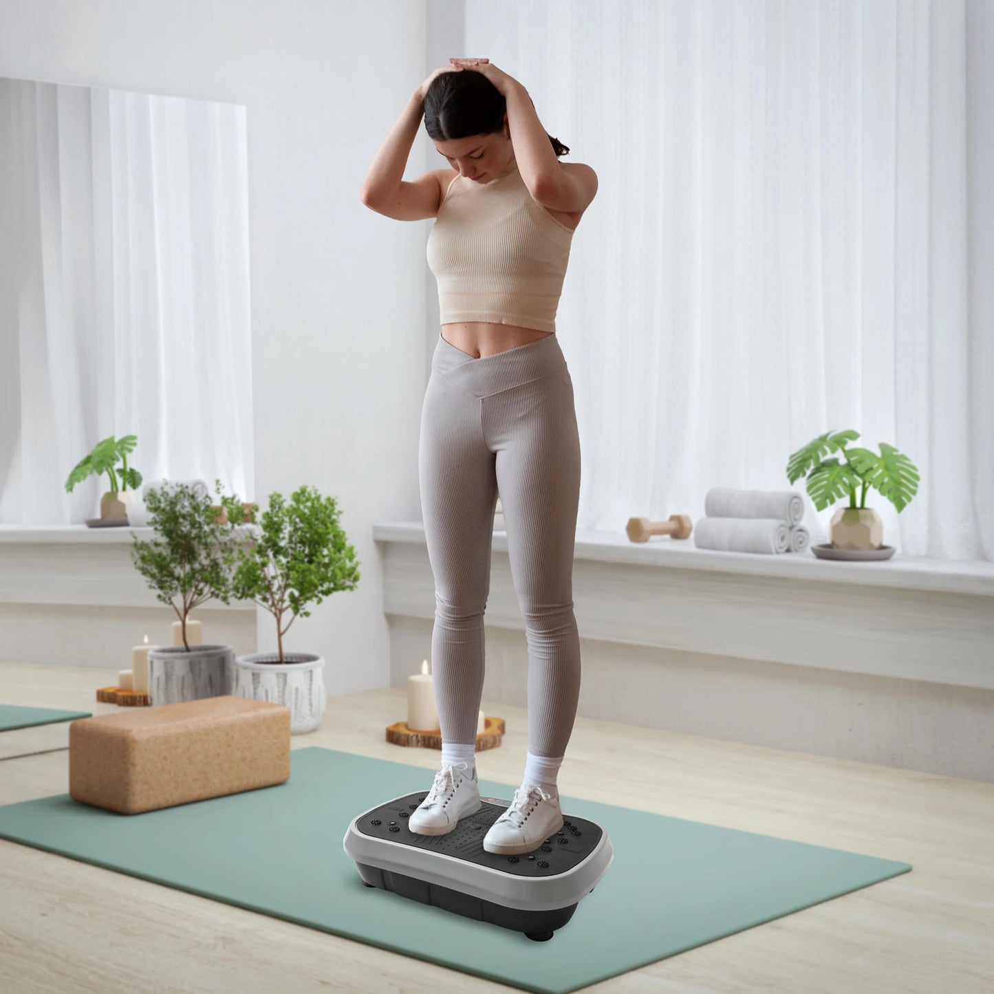 Vibration Plate Exercise Machine.