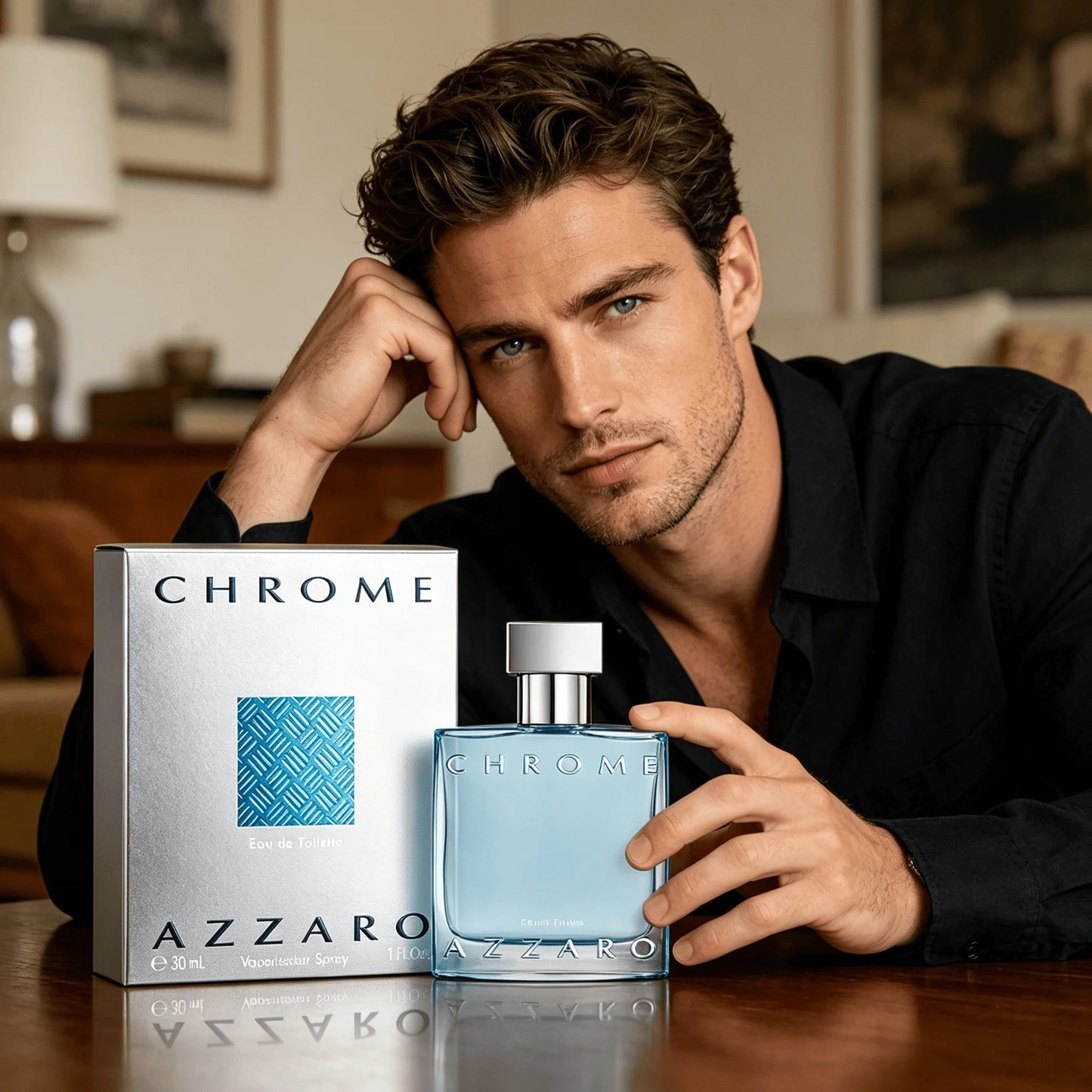 AZZARO  Intense Spicy Woody Men's Eau de Toilette.