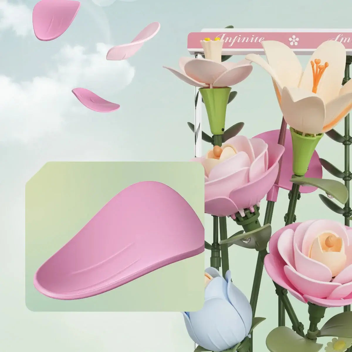 Robotime Rokr Blooming Bouquet 3D Puzzle Toys For Everyone.