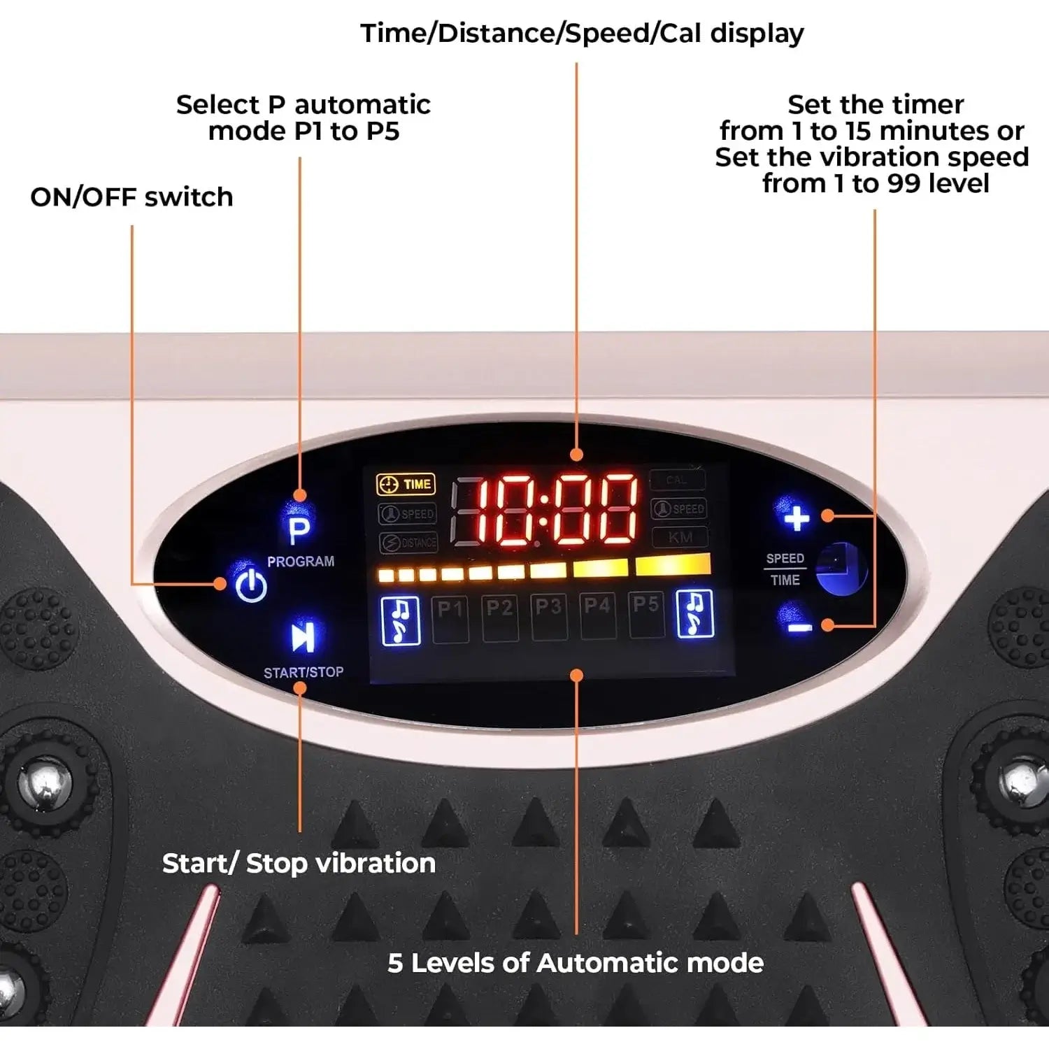 Vibration Plate, Full Body Exercise Machine