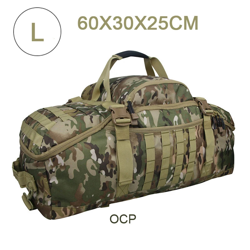 LQARMY 30L 45L 80L Outdoor Mountaineering Duffel Bag.