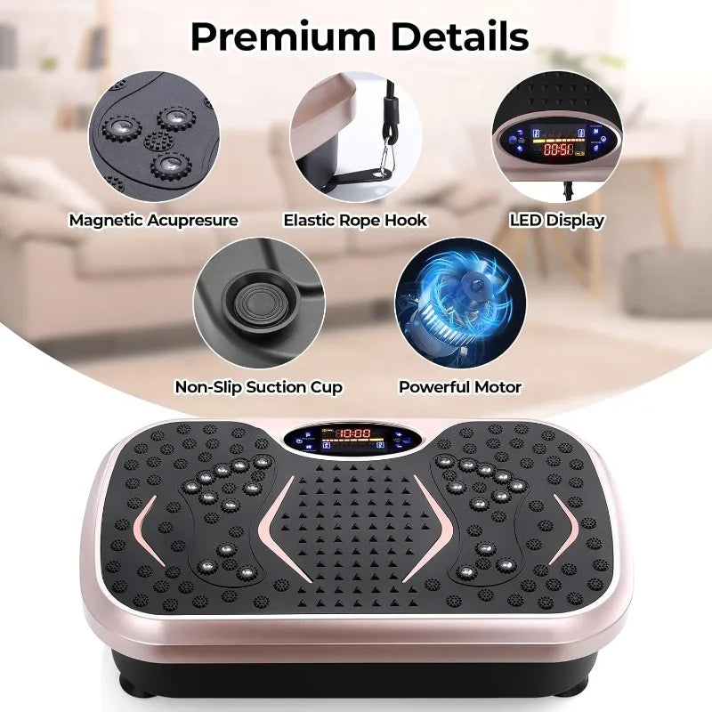 ARLOPU 3D Vibration Plate Exercise Machine.