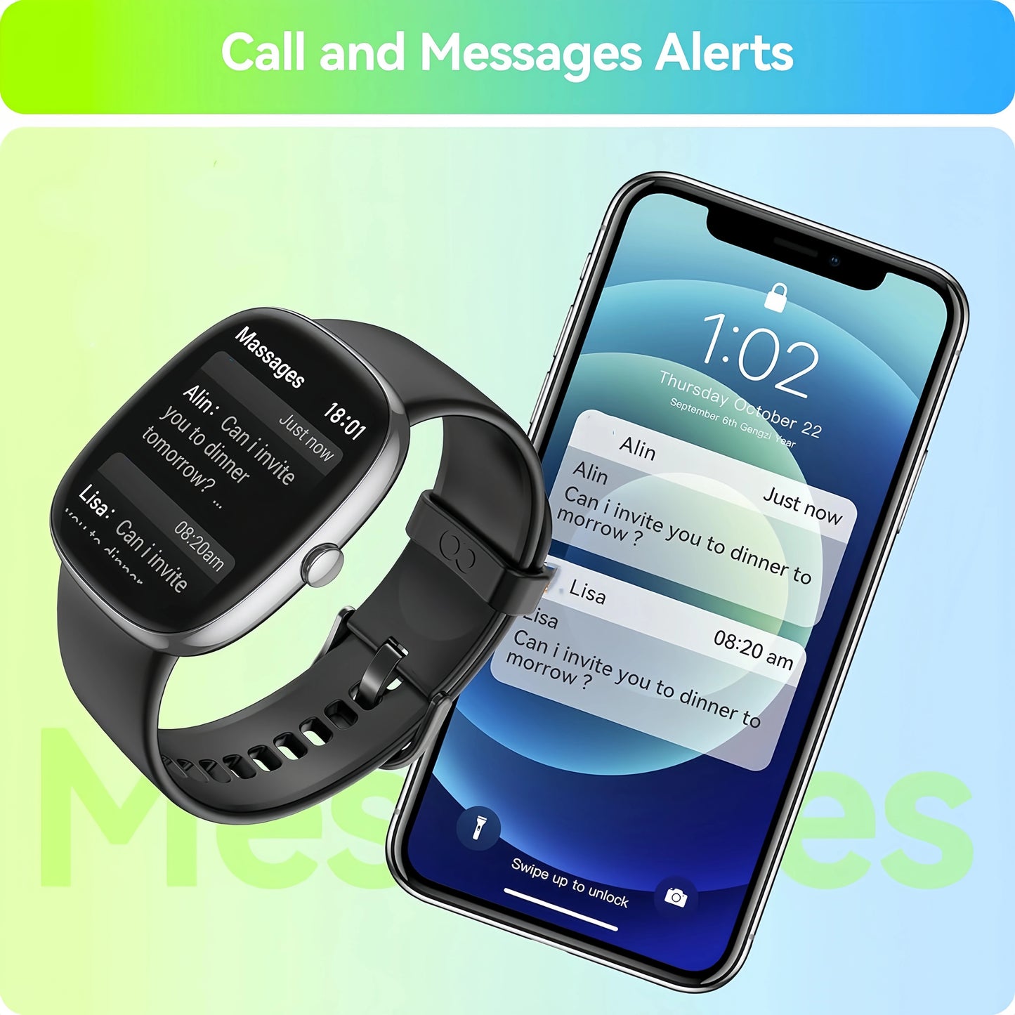 ANYLOOP Smart Watches For Men & Women.