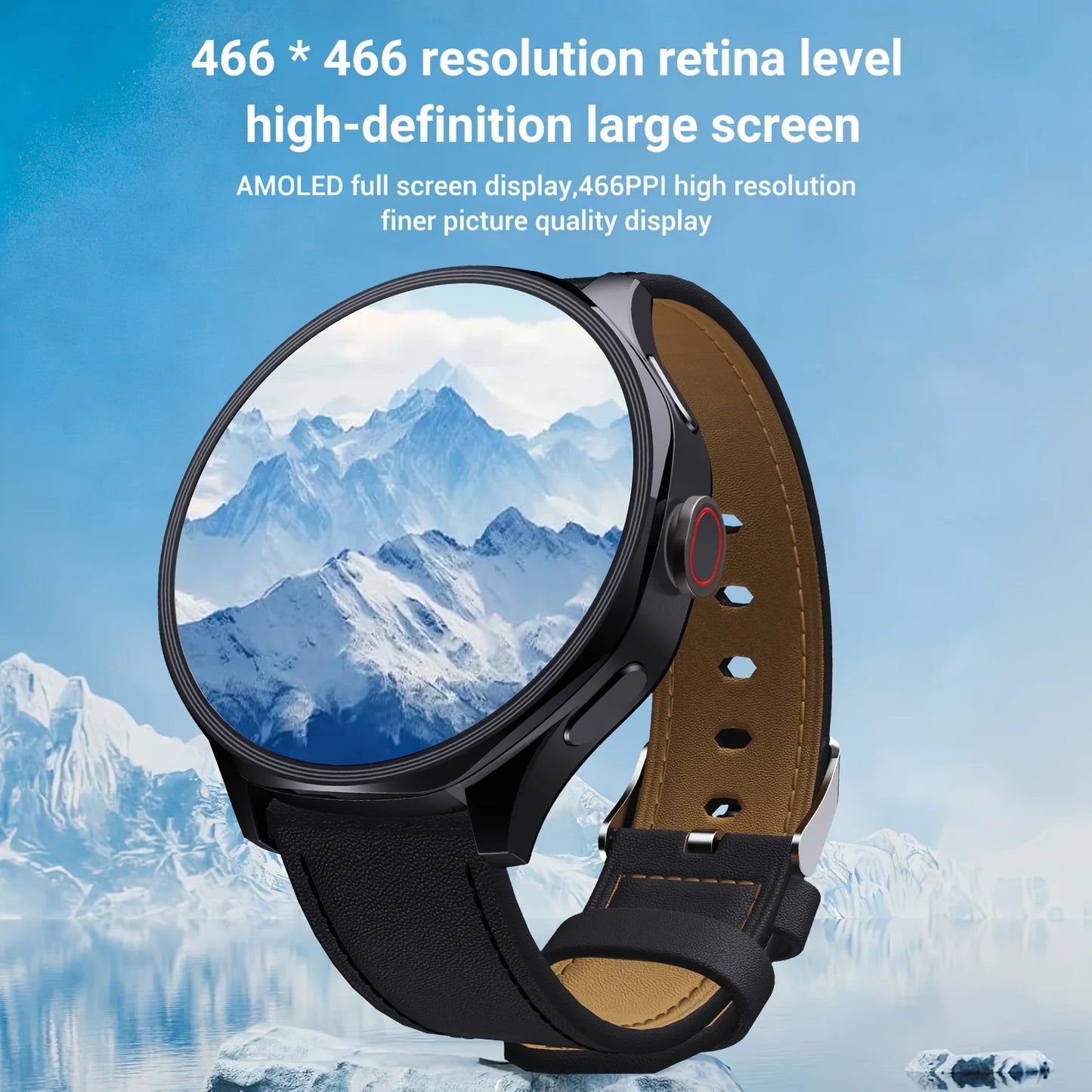 W&O Android 4G SIM Smartwatch For Men and Women.