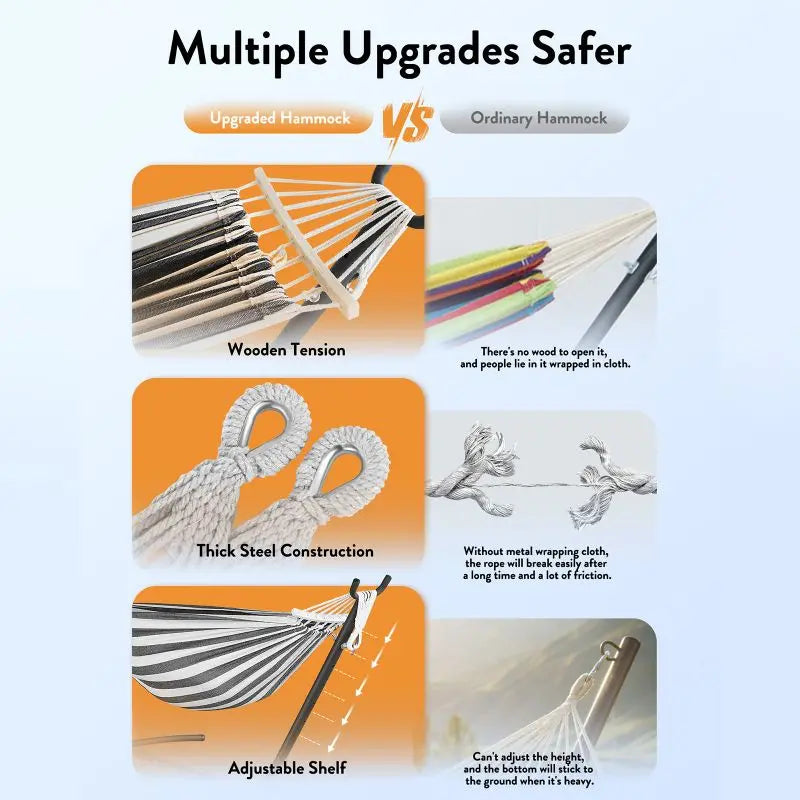 Gyroor Hammock with Adjustable Stand