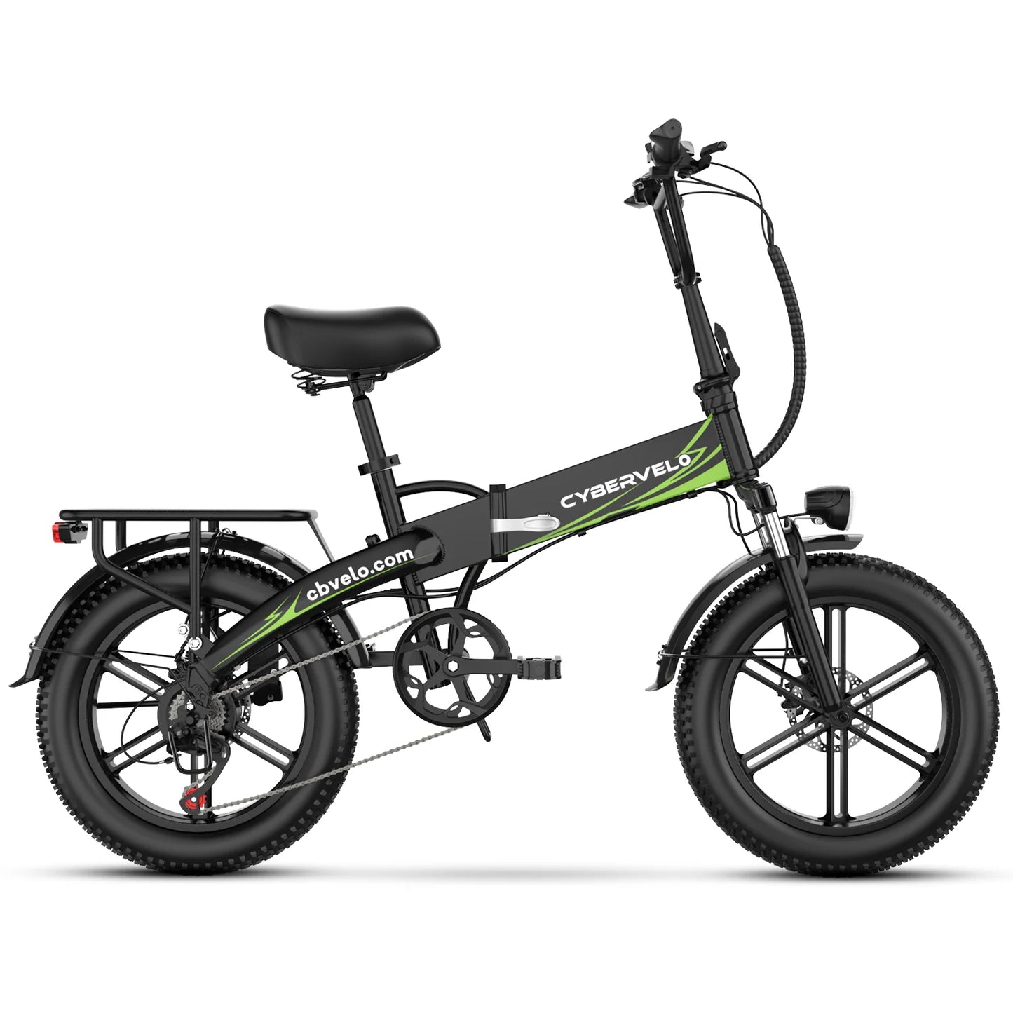 CYBERVELO 1000W Ebike For Adults With Removable Battery & 80 Miles Max Range.