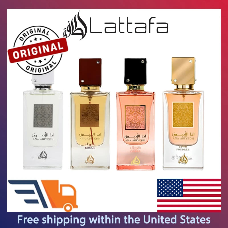 Unisex 60 ml. Lattafa Ana Abiyedh Eau de Parfum Spray.