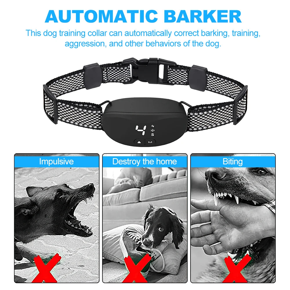 Automatic Anti Barking Dog Collar .