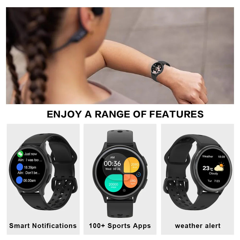 Smart Watches for Women & Men, Fitness Track for iPhone ＆ Android.