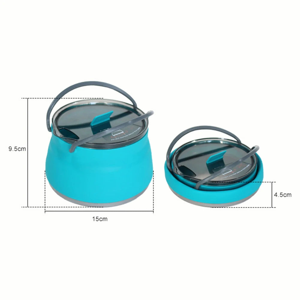 Foldable & Portable Camping Cook Pot.