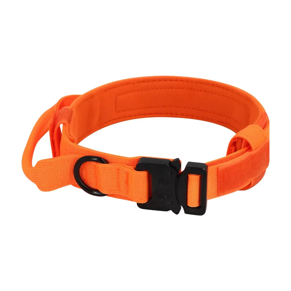 Dog Training Adjustable  Collar  And Leash Set With Control Handle.