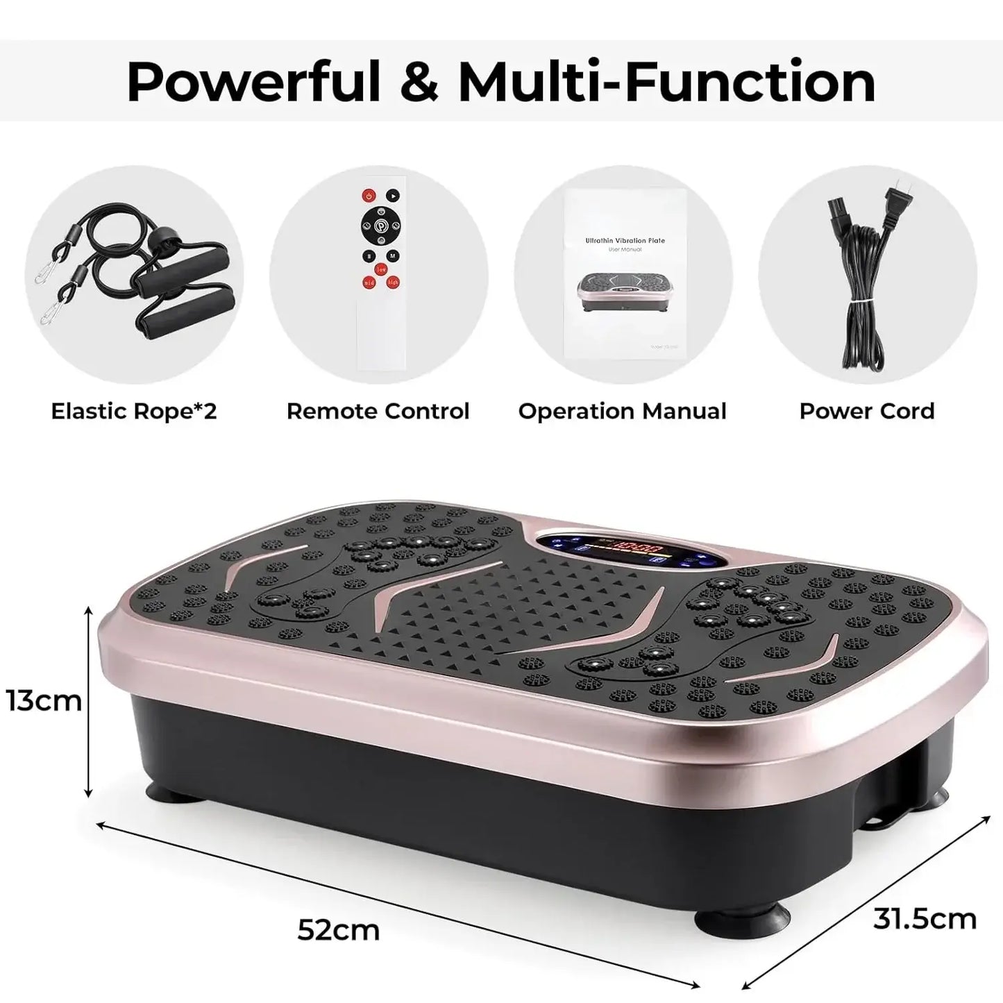 Vibration Plate, Full Body Exercise Machine