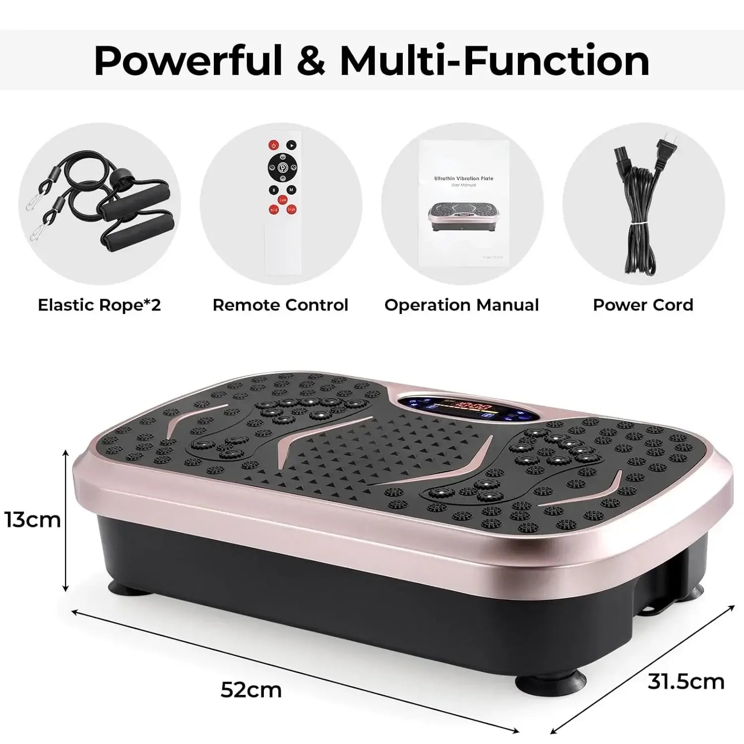 Vibration Plate, Full Body Exercise Machine