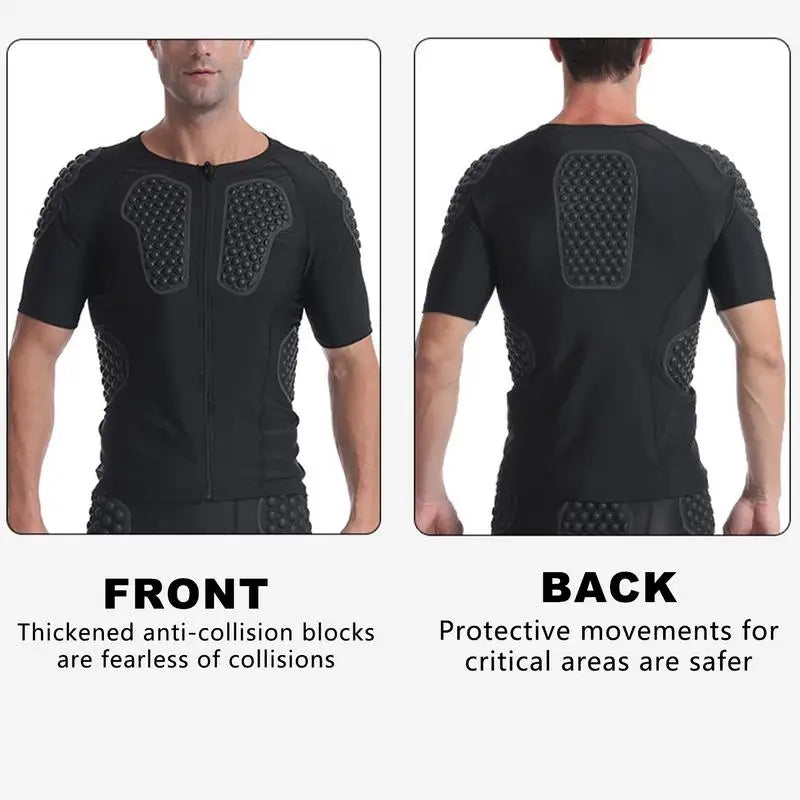 Padded Compression T Shirt For Men.