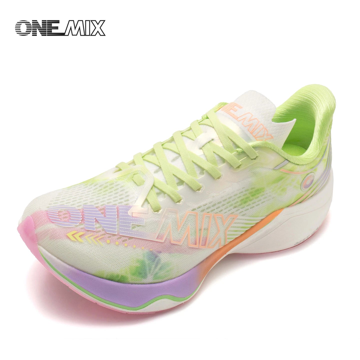 ONEMIX New Nylon Carbon Board Marathon Racing Shoes.